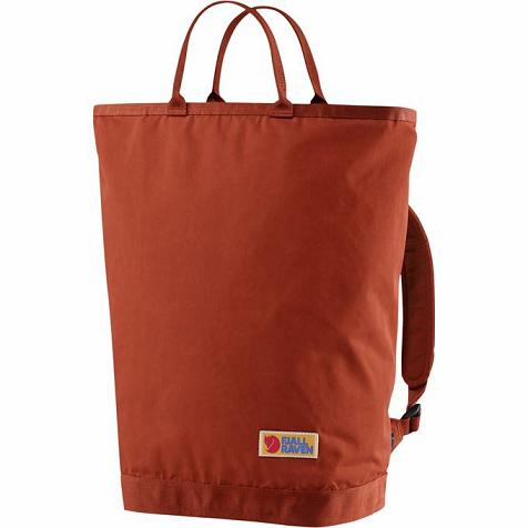 Fjallraven Women Vardag Totepack Backpack Red PH102659 Philippines